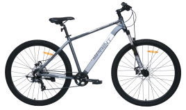 Велосипед TechTeam Sprint 29" x21" серый + Комплект защиты Safe Fit