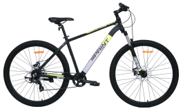 Велосипед TechTeam Sprint 29" x21" желтый + Комплект защиты Safe Fit