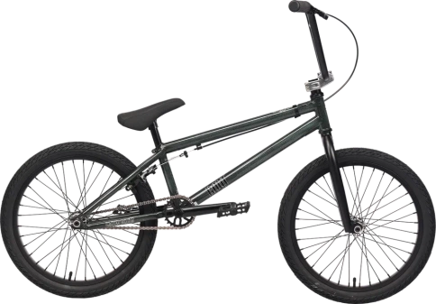 Велосипед Tech Team BMX ROUT park 20х20,8 зеленый 2025 фото 1