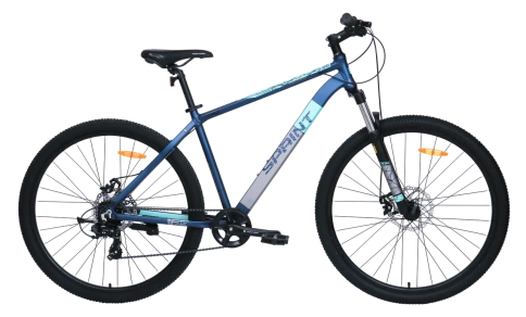 Велосипед TechTeam Sprint 29"х21" бирюзовый + Комплект защиты Safe Fit фото 1