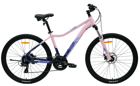 Велосипед Tech Team Delta 27.5"х17" розовый  фото 1