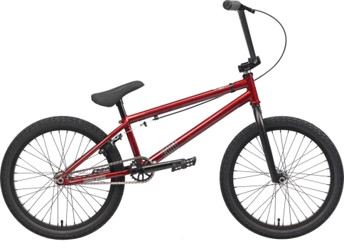 Велосипед Tech Team BMX ROUT park 20х20,4 багряный 2025 фото 1