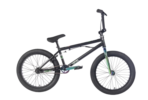 Велосипед трюковой Tech Team BMX Level 2025 20"  зеленый  фото 1