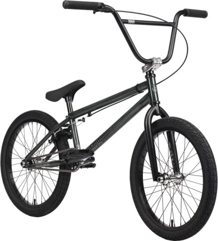 Велосипед Tech Team BMX ROUT park 20х20,8 зеленый 2025 фото 4