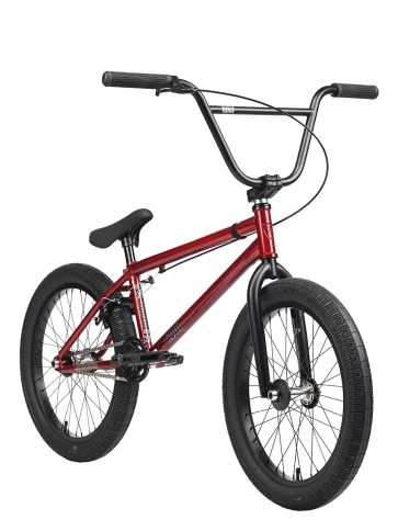 Велосипед Tech Team BMX ROUT street 20х20,8 багряный 2025 фото 1