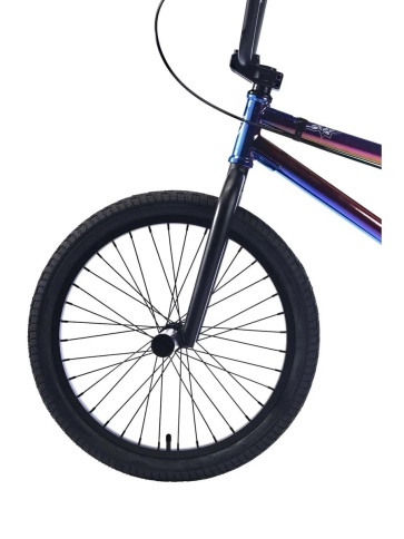 Велосипед Tech Team BMX Lynx 20", бензин / oilslick фото 4