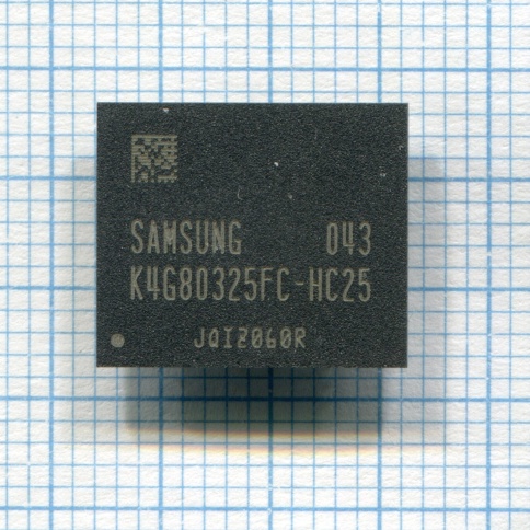 Видеопамять Samsung K4G80325FC-HC25 GDDR5 1GB (4 шт) фото 1